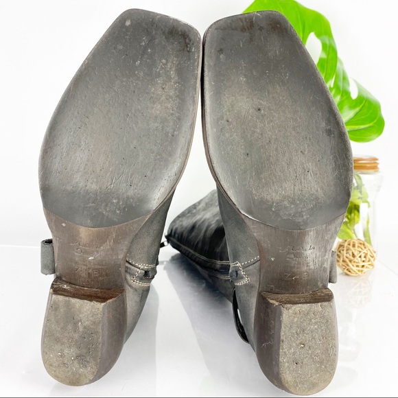 Anthropologie Bernardo Western Boot Distress Italy - Picture 8 of 13